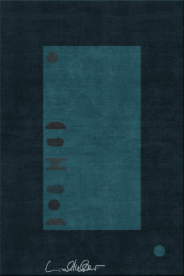 Christel Keller 7636-ag008 - handgefertigter Teppich,  tibetisch (Indien), 60 Knoten Qualität